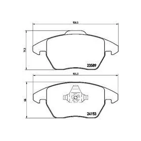 Pastillas Brembo P 61 076 Todoparatucoche