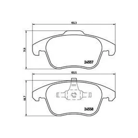 Pastillas Brembo P 61 086 Todoparatucoche