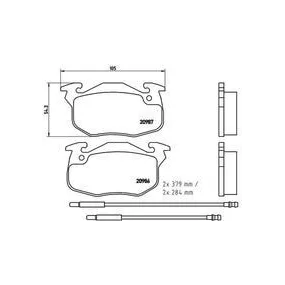 Pastillas Brembo P 61 099 Todoparatucoche