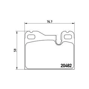 Pastillas Brembo P 65 003 Todoparatucoche