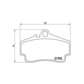 Pastillas Brembo P 65 008 Todoparatucoche