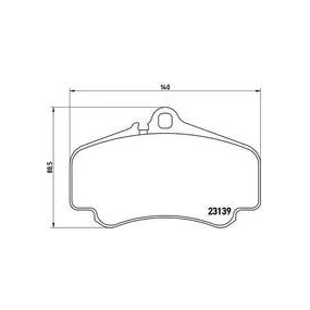Pastillas Brembo P 65 011 Todoparatucoche