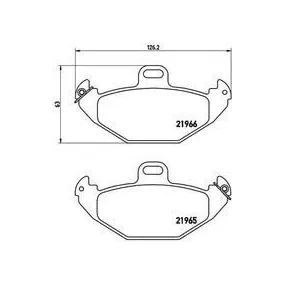 Pastillas Brembo P 68 021 Todoparatucoche