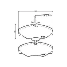 Pastillas Brembo P 68 026 Todoparatucoche