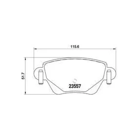 Pastillas Brembo P 68 028 Todoparatucoche