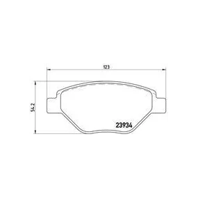 Pastillas Brembo P 68 031 Todoparatucoche