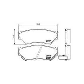 Pastillas Brembo P 79 008 Todoparatucoche