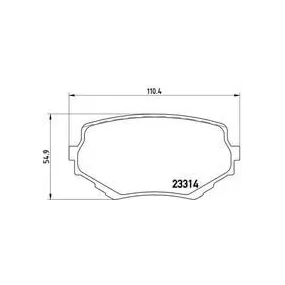 Pastillas Brembo P 79 009 Todoparatucoche