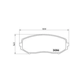 Pastillas Brembo P 79 018 Todoparatucoche