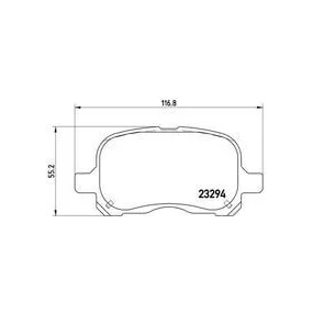 Pastillas Brembo P 83 044 Todoparatucoche