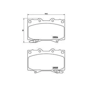 Pastillas Brembo P 83 048 Todoparatucoche