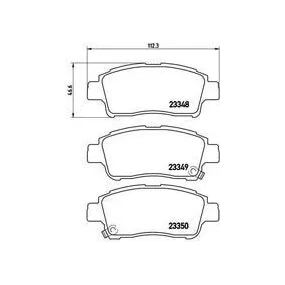 Pastillas Brembo P 83 050 Todoparatucoche