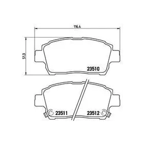 Pastillas Brembo P 83 051 Todoparatucoche