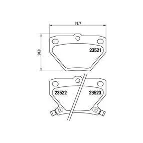Pastillas Brembo P 83 053 Todoparatucoche