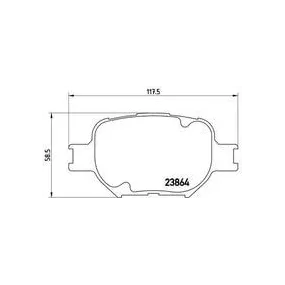 Pastillas Brembo P 83 054 Todoparatucoche