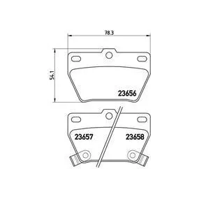 Pastillas Brembo P 83 057 Todoparatucoche