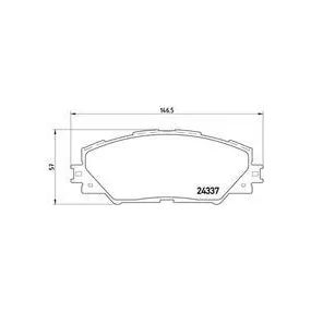 Pastillas Brembo P 83 071 Todoparatucoche