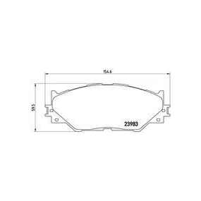 Pastillas Brembo P 83 074 Todoparatucoche