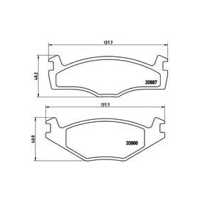 Pastillas Brembo P 85 005 Todoparatucoche