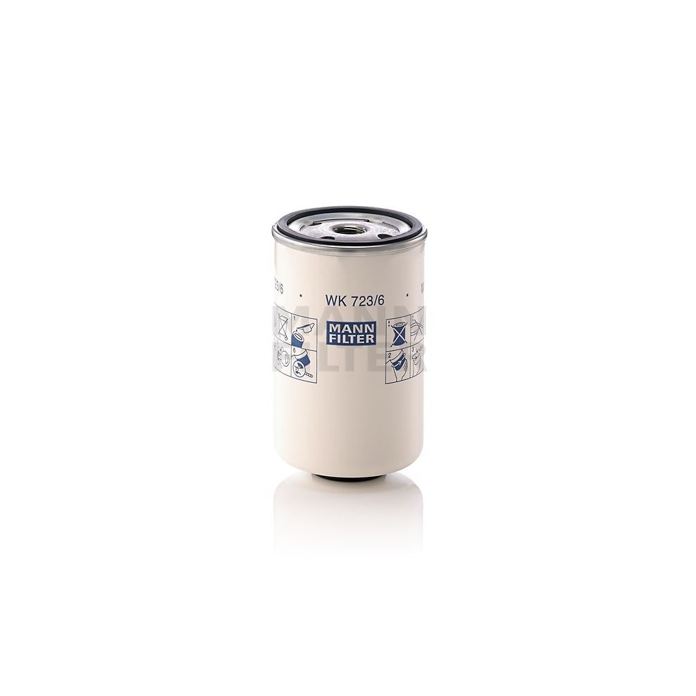 Filtro de combustible Mann Filter WK 723/6