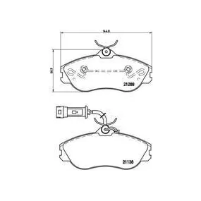 Pastillas Brembo P 85 018 Todoparatucoche
