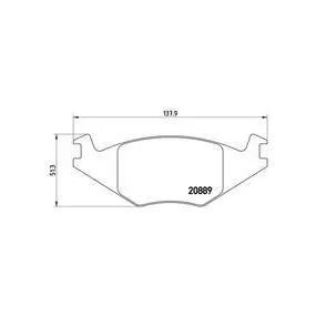 Pastillas Brembo P 85 019 Todoparatucoche