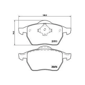 Pastillas Brembo P 85 035 Todoparatucoche