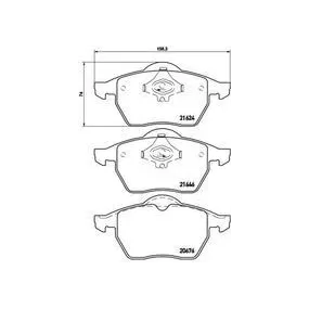 Pastillas Brembo P 85 036 Todoparatucoche