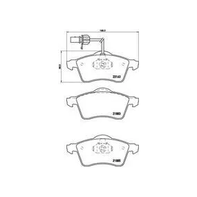 Pastillas Brembo P 85 049 Todoparatucoche