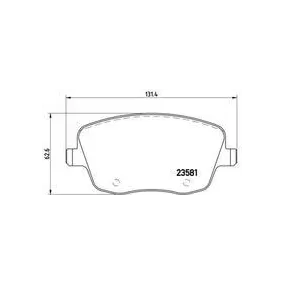 Pastillas Brembo P 85 057 Todoparatucoche