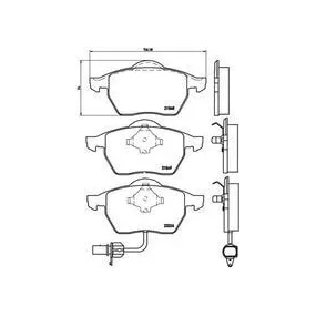 Pastillas Brembo P 85 060 Todoparatucoche