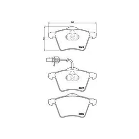 Pastillas Brembo P 85 062 Todoparatucoche