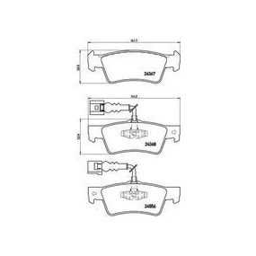 Pastillas Brembo P 85 068 Todoparatucoche