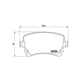 Pastillas Brembo  P 85 076 Todoparatucoche