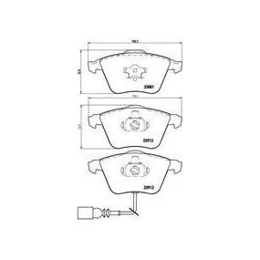 Pastillas Brembo P 85 079 Todoparatucoche