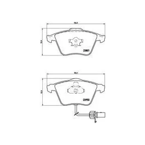 Pastillas Brembo P 85 097 Todoparatucoche