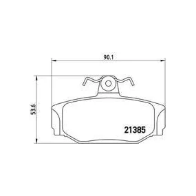 Pastillas Brembo P 86 009 Todoparatucoche