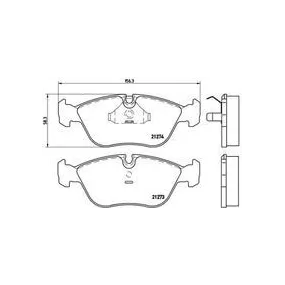 Pastillas Brembo P 86 013 Todoparatucoche