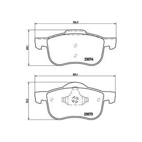 Pastillas Brembo P 86 016 Todoparatucoche