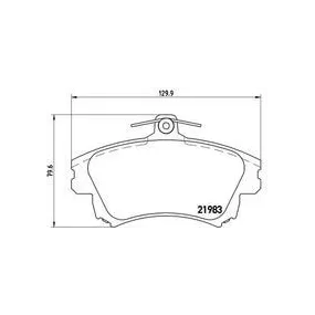 Pastillas Brembo P 86 017 Todoparatucoche