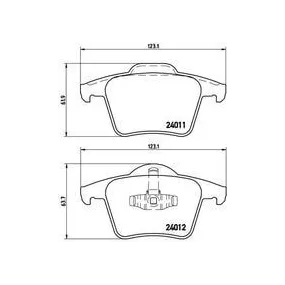 Pastillas Brembo P 86 019 Todoparatucoche