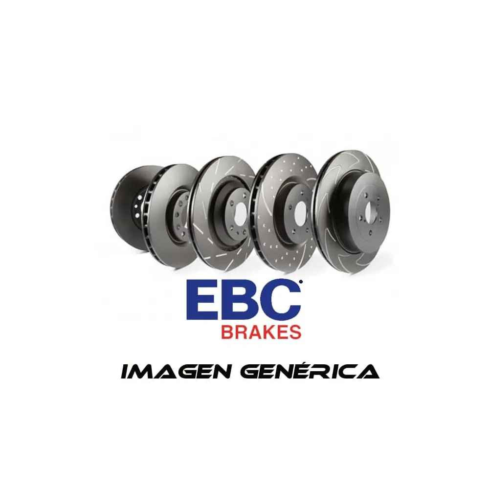 Juego de discos de freno EBC GD041