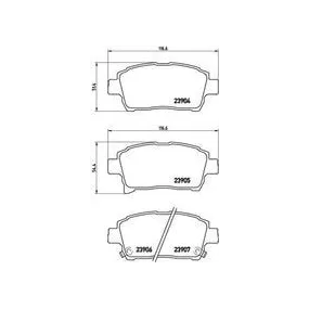 Pastillas Brembo P 83 103 Todoparatucoche
