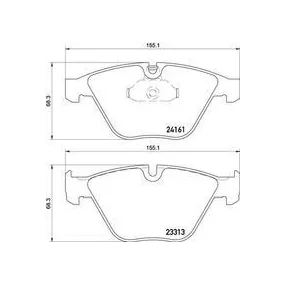 Pastillas Brembo P 06 081 Todoparatucoche
