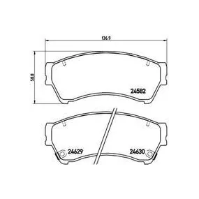 Pastillas Brembo P 49 039 Todoparatucoche