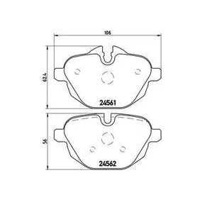 Pastillas Brembo P 06 064 Todoparatucoche