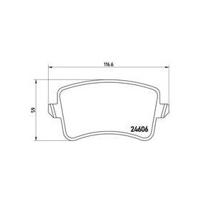 Pastillas de Freno Brembo...