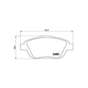 Pastillas Brembo P 61 103 Todoparatucoche