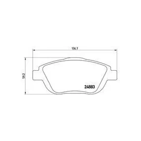 Pastillas Brembo P 61 103 Todoparatucoche