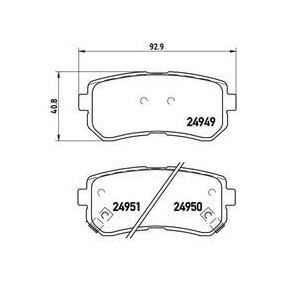 Pastillas de Freno Brembo...